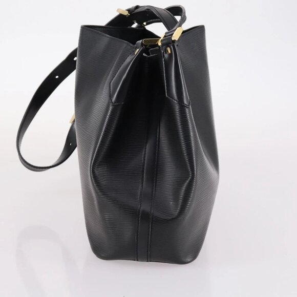 LOUIS VUITTON Epi Mandala MM Shoulder Bag Black M58892 LV Auth 141400 - Picture 6 of 16